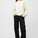 Boucle Cocoon Roundneck Cream