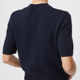 Toulouse Cardigan Tee Navy