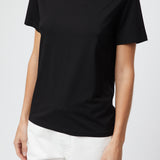 Tina Modal Cotton Tee Jet Black