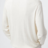 Silk Cashmere Polo Sweater Salt