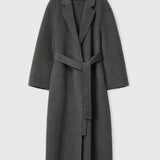 Doublé Wrap Coat Charcoal