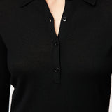 Celeste Pique Charcoal Grey Melange