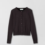 Classic Merino Cardigan Chocolate