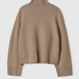 Cape Cod Turtleneck Sweater Wheat