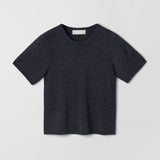 Classic Merino Tee Charcoal Grey Melange
