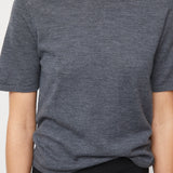 Classic Merino Tee Pearl Blue