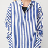 Coastal Shirt Navy Stripe