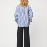 Coastal Shirt Navy Stripe