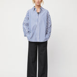 Coastal Shirt Navy Stripe