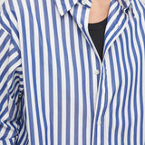 Coastal Shirt Navy Stripe