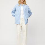 Coastal Shirt Powder Blue Stripe