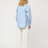 Coastal Shirt Powder Blue Stripe