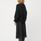 Mooring Cardigan Jet Black