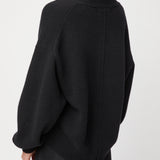 Mooring Cardigan Jet Black