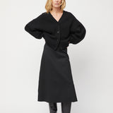 Mooring Cardigan Jet Black