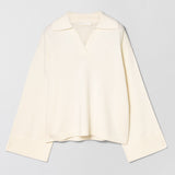 Cape Cod Polo Sweater Macadamia