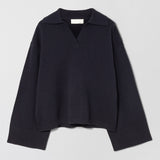 Cape Cod Polo Sweater Navy