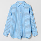 Coastal Shirt Cornflower Blue Stripe