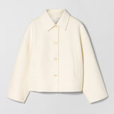 Cropped Doublé Jacket Hay