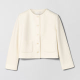 Monaco Boucle Jacket Hay