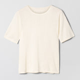 Silk Cashmere Tee Salt