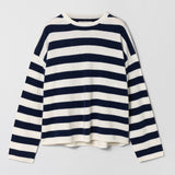 Toulon Sweater Arctic Navy Stripe