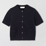 Toulouse Cardigan Tee Navy