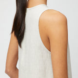 Esplanade Linen Maxi Dress Natural Linen