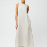 Esplanade Linen Maxi Dress Natural Linen