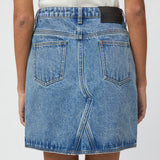 Salt Denim Skirt Stonewashed Blue
