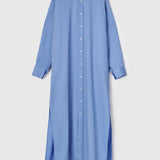 Coastal Shirt Dress Cornflower Blue