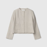 Linen Monaco Jacket Natural Linen