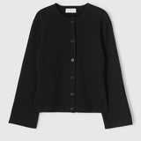 Milano Knit Blazer Jet Black