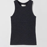 Spark 90s Tank Top Charcoal Gray Melange