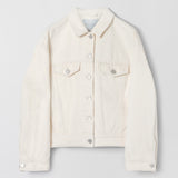 Oversized Denim Jacket Ecru