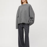 Cape Cod Sweater Gray Melange