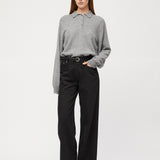 Estate Cashmere Pique Gray Melange