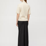 Margot Turtleneck Tee Buttermilk