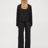 Monaco Doublé Jacket Jet Black