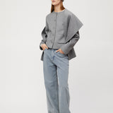 Monaco Doublé Jacket Gray Melange