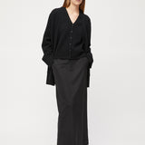 Charles Cardigan Jet Black