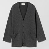 Charles Cardigan Charcoal Grey