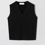 Charles Vest Jet Black