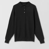 Estate Cashmere Pique Jet Black