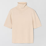 Margot Turtleneck Tee Buttermilk