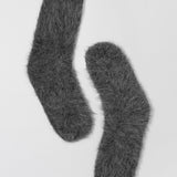 Montpellier Cozy Socks Charcoal Grey