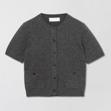Toulouse Cardigan Tee Graphite
