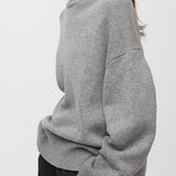 Julie Sweater Gray Melange