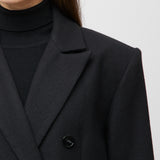 Florence Overcoat Jet Black