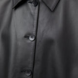 Atelier Leather Jacket Jet Black